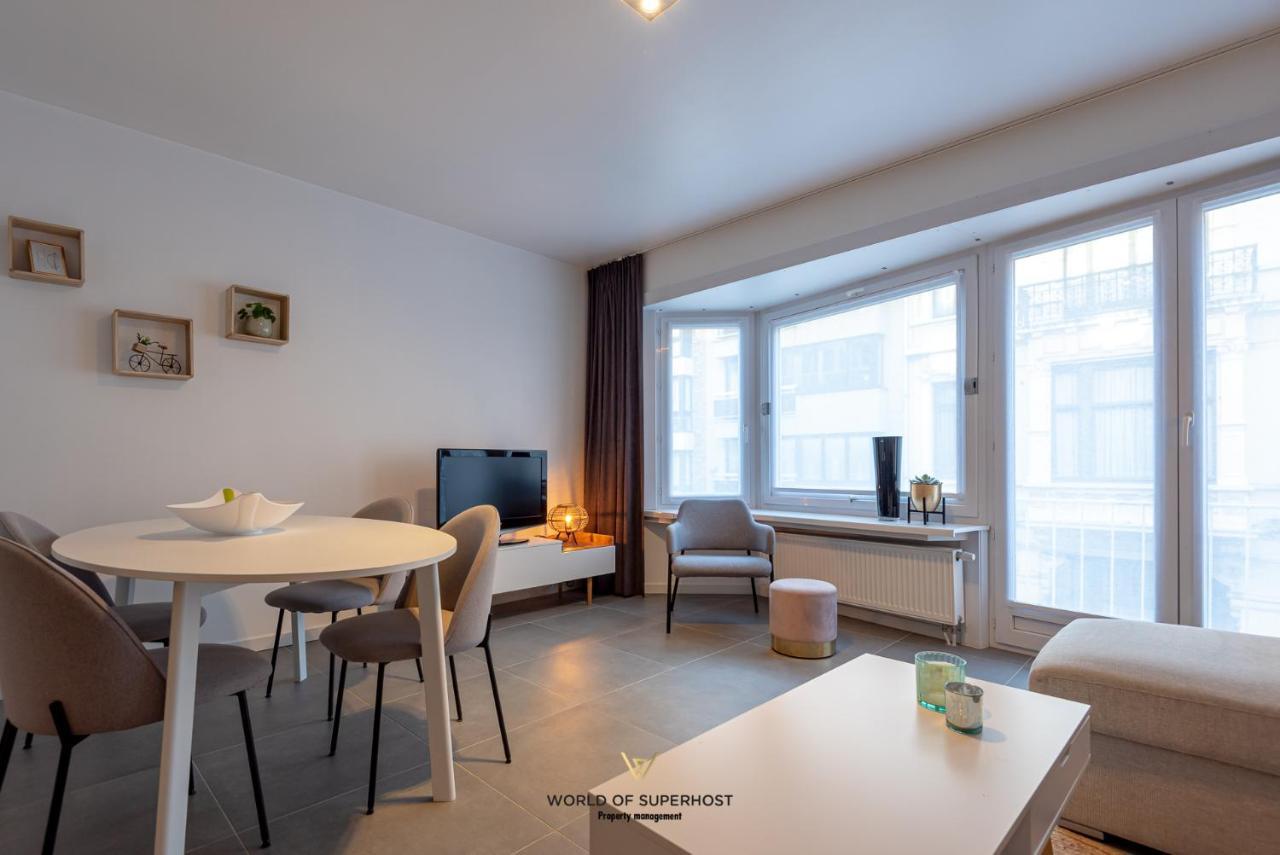 Spacious Apartment Closeby The Sea Up To 6 People! Ostenda Zewnętrze zdjęcie
