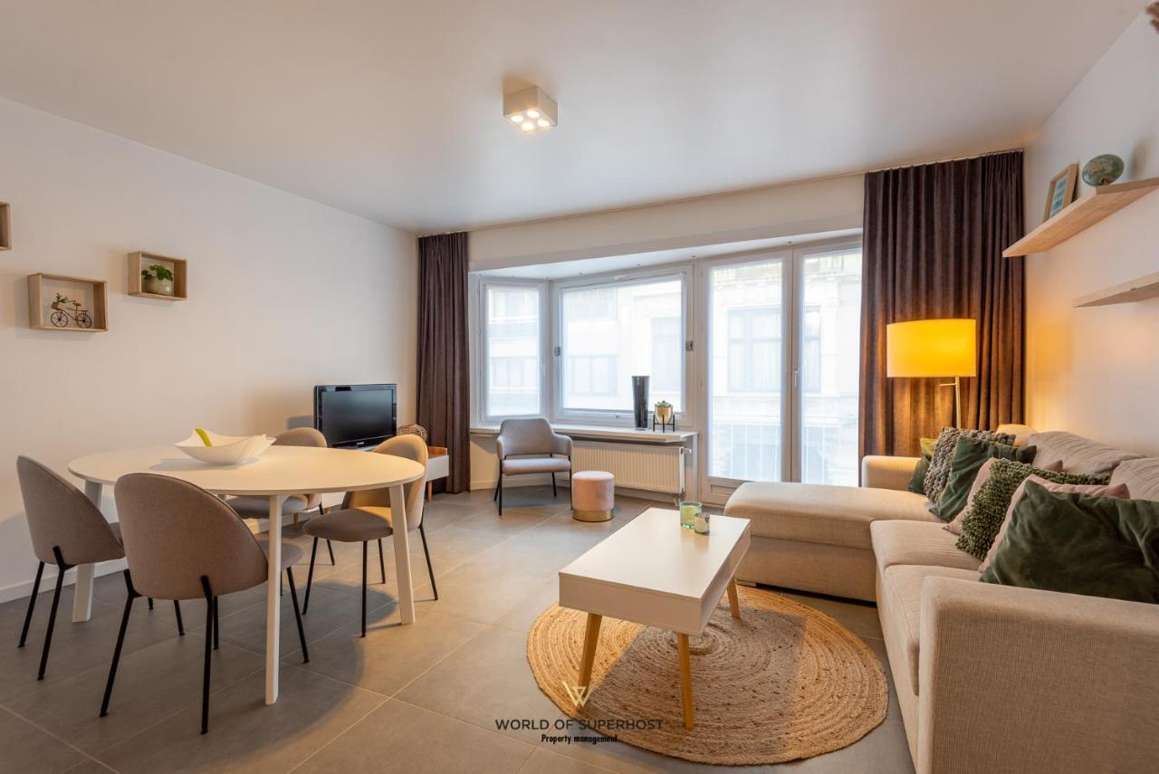Spacious Apartment Closeby The Sea Up To 6 People! Ostenda Zewnętrze zdjęcie