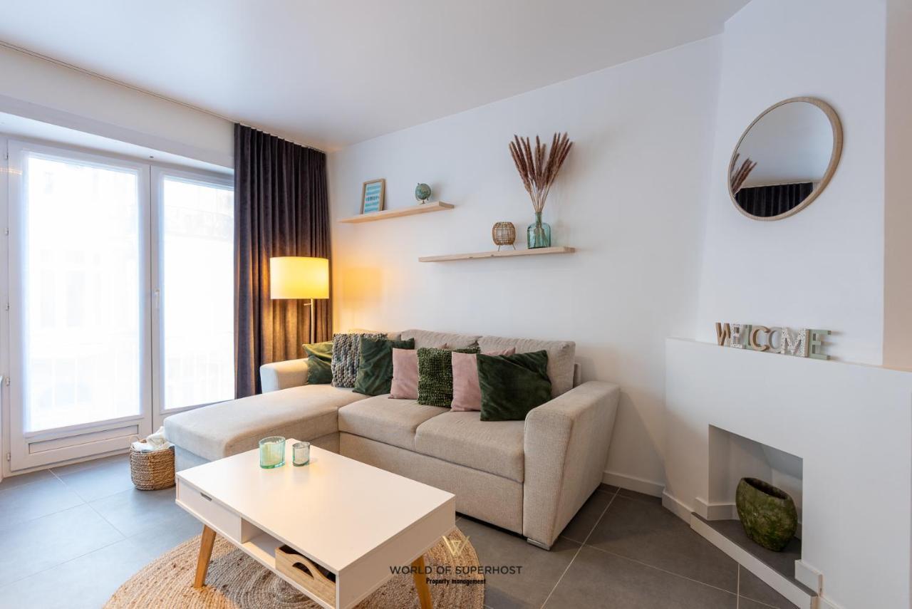 Spacious Apartment Closeby The Sea Up To 6 People! Ostenda Zewnętrze zdjęcie
